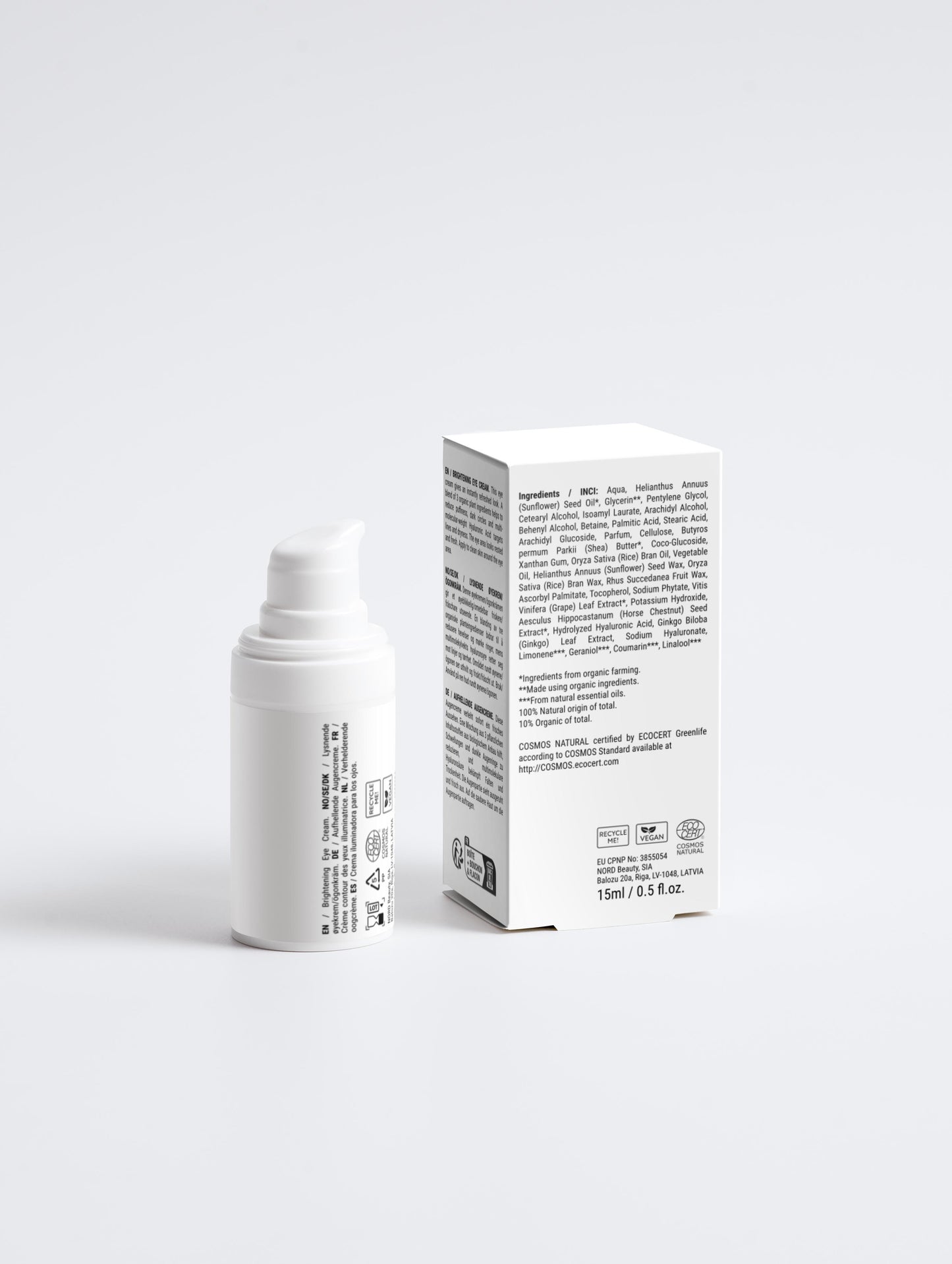 Brightening Eye Cream - behind