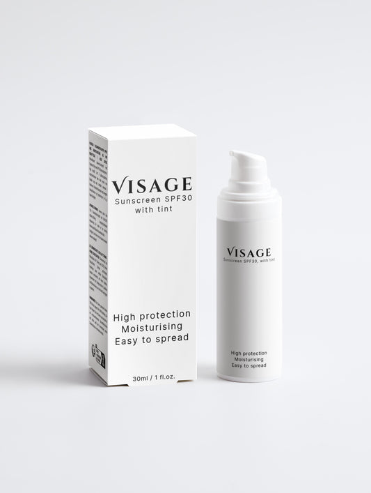 Sunscreen SPF30, with tint - Visage