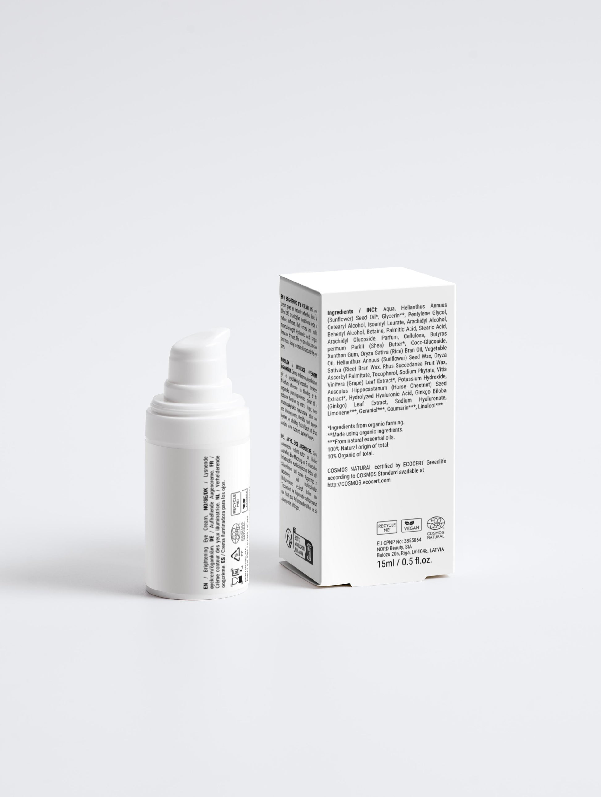 Brightening Eye Cream - behind